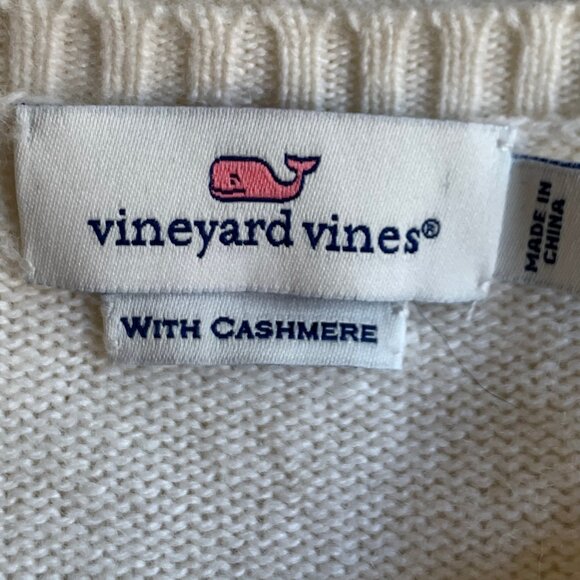 Vineyard Vines Women's Cashmere Lambswool Angora Cashmere Sweater Size S - Picture 5 of 8